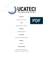 Asignación General Modulo 6 - Filosofia Humana