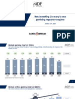 Gaming in Germany - Benchmarking Germany's New Gambling Regulatory Regime