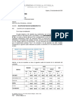 Solicito Pago de Diciembre Corregido - Inspector