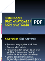 Lec 6 - Perbedaan Gigi Anatomis Dan Non-Anatomis