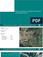 Expansão EFC - Recuperação de Muros e Calçadas Do Viaduto Rodoviário Km 722