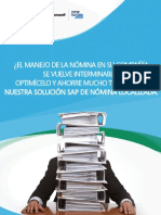 ¿El Manejo de La Nómina en Su Compañía Se Vuelve Interminable? Optimícelo Y Ahorre Mucho Tiempo, Con Nuestra Solución Sap de Nómina Localizada