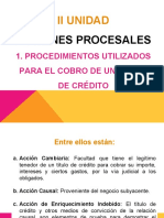 Acciones Procesales