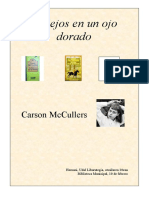 Reflejos en Un Ojo Dorador, de Carson Mcullers