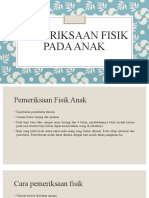 Pemeriksaan Fisik Pada Anak