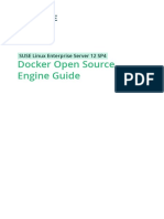 Docker Open Source Engine Guide: SUSE Linux Enterprise Server 12 SP4