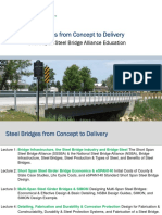 Steel Bridges From Concept To Delivery: Short Span Steel Bridge Alliance Education