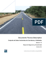 Documento Tecnico Descriptivo Conjunto Carreteras Vialidades Edicion 1