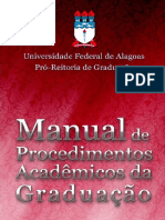 Manual de Procedimentos Acadêmicos Da Graduação