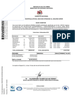 Republica de Colombia Ministerio de Defensa Nacional: Fecha Corte: 18-Noviembre-2019