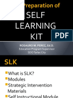 Self Learning Materials