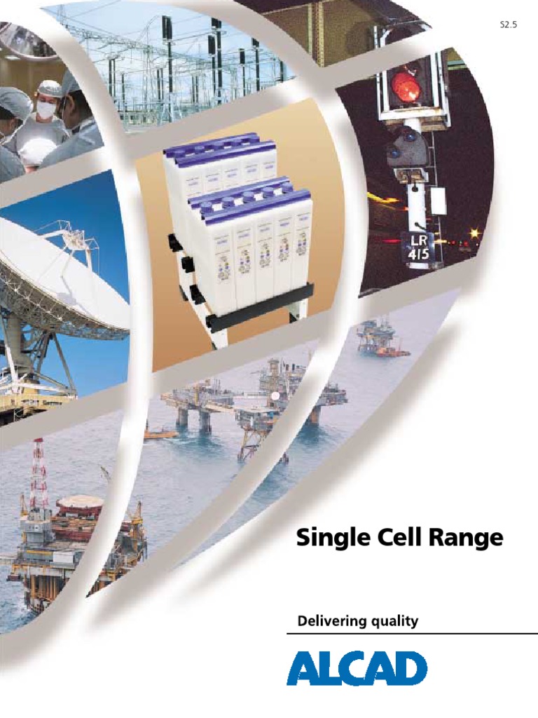Alcad Single Cell Battery Overview | PDF | Electrical Engineering ...