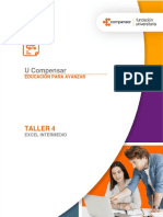 Taller 4 - Enunciado - Excel Intermedio