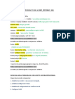 Router Cisco 880 Series - Estructura de La Configuracion