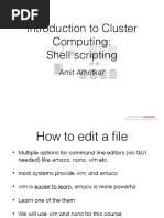 3 Shell Scripting