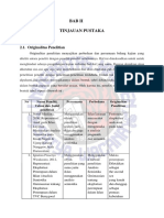 Bab II Tinjauan Pustaka 2 1 Originalitas