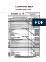 Calendario de Aplicación 2021A