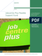 Jobcentre Plus Flexible Support Fund: Briefing Paper