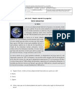 Prueba Diagnostica Grado Cuarto Taller 2