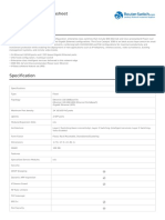 Specification of C3560-24PS-S