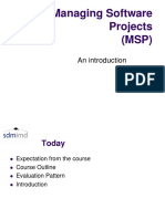 MSP Course Outline and Evaluation(39