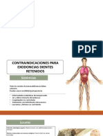 Contraindicaciones de Exodoncia de Dientes Retenidos