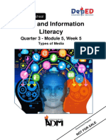 Media and Information Literacy: Quarter 3 - Module 5, Week 5