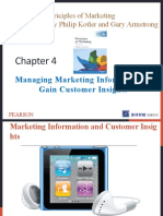 Priciples of Marketing by Philip Kotler and Gary Armstrong: Managing Marketing Information To Gain Customer Insights