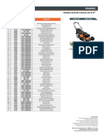 Lista Partes Podadora Truper P 622