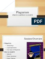 Plagiarism: What It Is and How To Avoid It