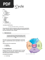 Cell Cycle: Efinition