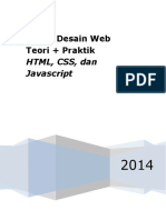 Adoc - Pub Modul Desain Web Teori Praktik HTML Css Dan Javasc