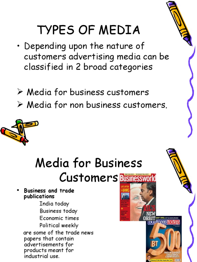 Types of Media | PDF | Direct Marketing | Advertising