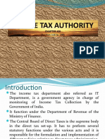 Income Tax Authority: Chapter-Xiii (Section 116 To 138)