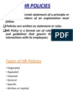 HR Policies