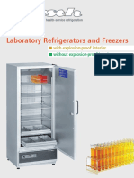 Laboratory Refrigerators and Freezers: With Explosion-Proof Interior