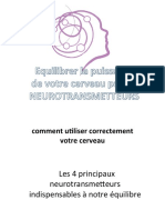 Les 4 Neurotransmetteurs - Comment Utiliser Correctement Votre Cerveau