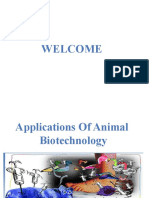 Applications of Animal Biotechnology