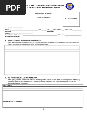 Student Profile