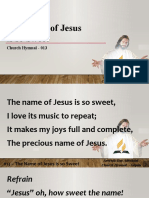 013 - The Name of Jesus Is So Sweet