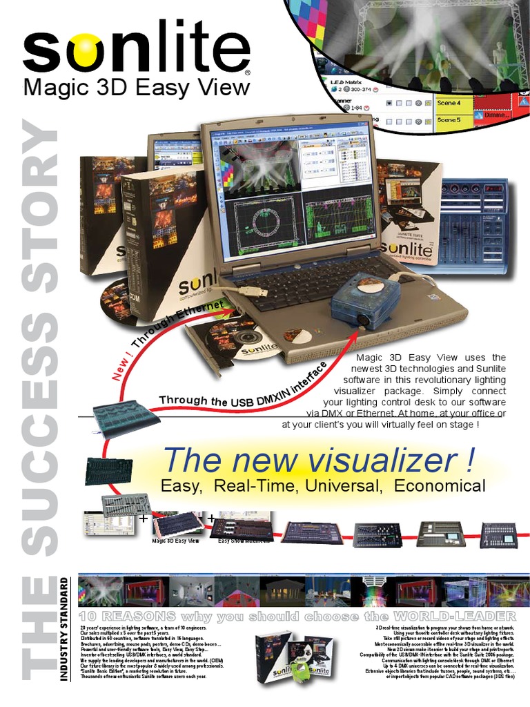 The New Visualizer ! Magic 3D Easy View PDF 3 D Computer Graphics