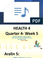 HEALTH Q4-Week 5