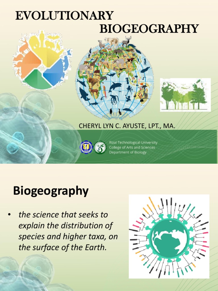 Evolutionary Biogeography Explained | PDF | Biogeography | Ecological Niche