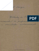 Nicolae Iorga - Wilhelm de Kotzebue și momentul de prefacere modernă a societății moldovenești - Şedința dela 26 Mai 1934, Bucuresti, 1934