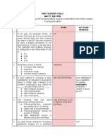 Prefi Surg Term Exam RC