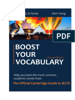 Boost Your Vocabulary - The Official Cambridge Guide To IELTS (To Be Updated) - 09072021