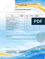 Activity 1. Professional Self-Assessment: Module 4: Technical Assistance and Coaching in Learning Ldms