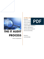 The It Audit Process: Work Group 4