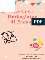 Asyiknya Berkegiatan Di Rumah