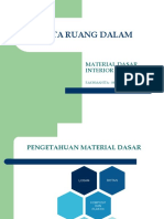 Pengetahuan Material Dasar Disain Interior